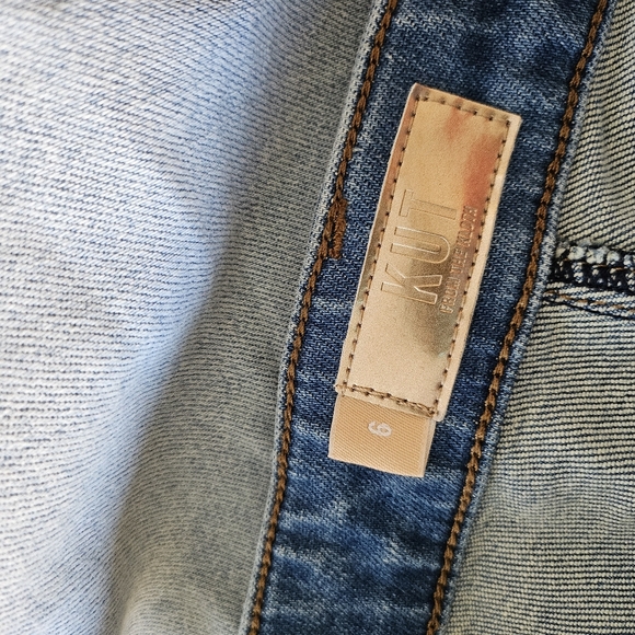 Nwt kut from the kloth Catherine high rise straight leg jeans 6 - Picture 4 of 6